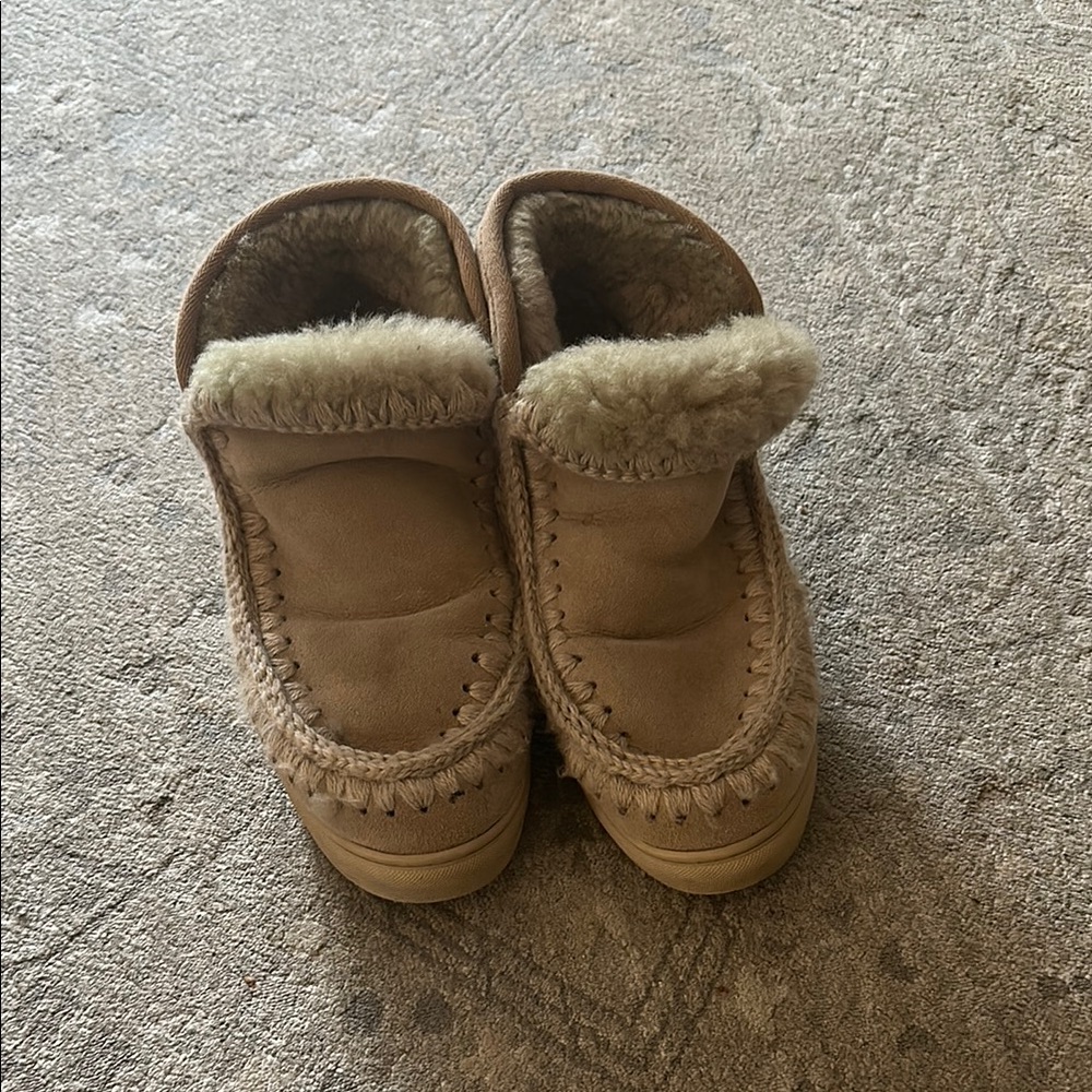 Mou Women’s Sneaker Boots in Pink Suede